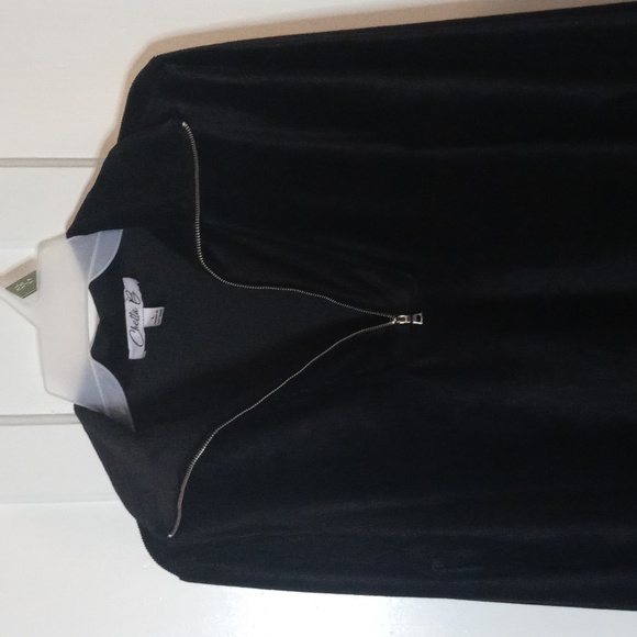 CHETTA B SOFT BLACK DRESS - Picture 7 of 9